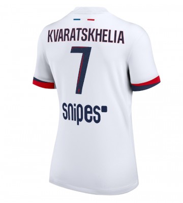 Paris Saint-Germain Khvicha Kvaratskhelia #7 Bortatröja Dam 2025-26 Kortärmad